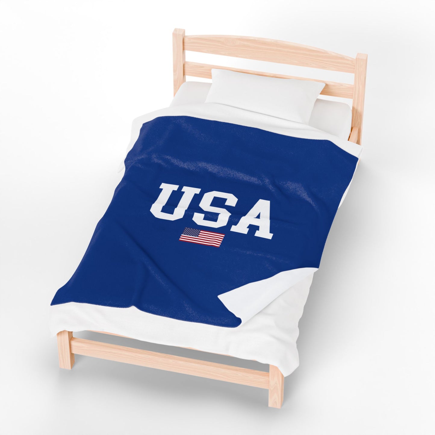 Princess Grace  TEAM USA  Velveteen Plush Blanket