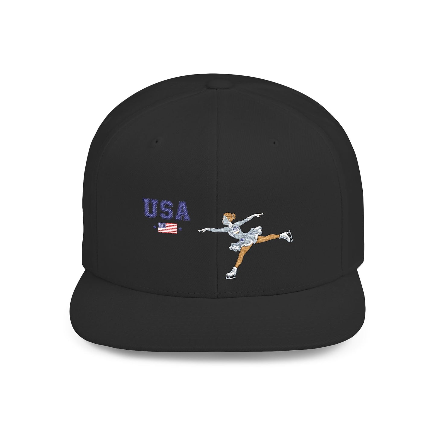 Princess Grace  TEAM USA  Flat Bill Snapback Hat