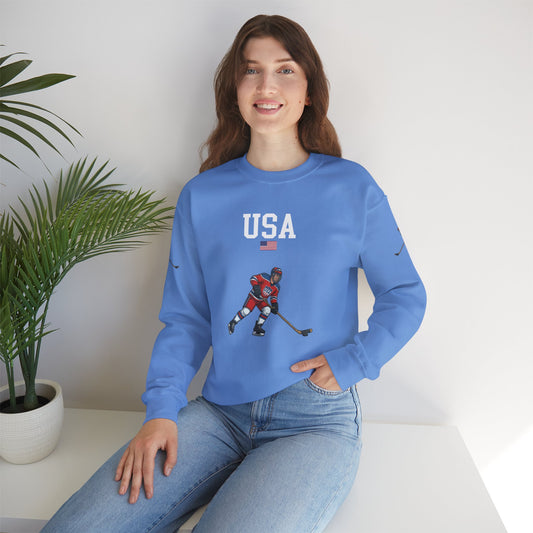 Princess Grace  TEAM USA  Unisex Heavy Blend  Crewneck Sweatshirt