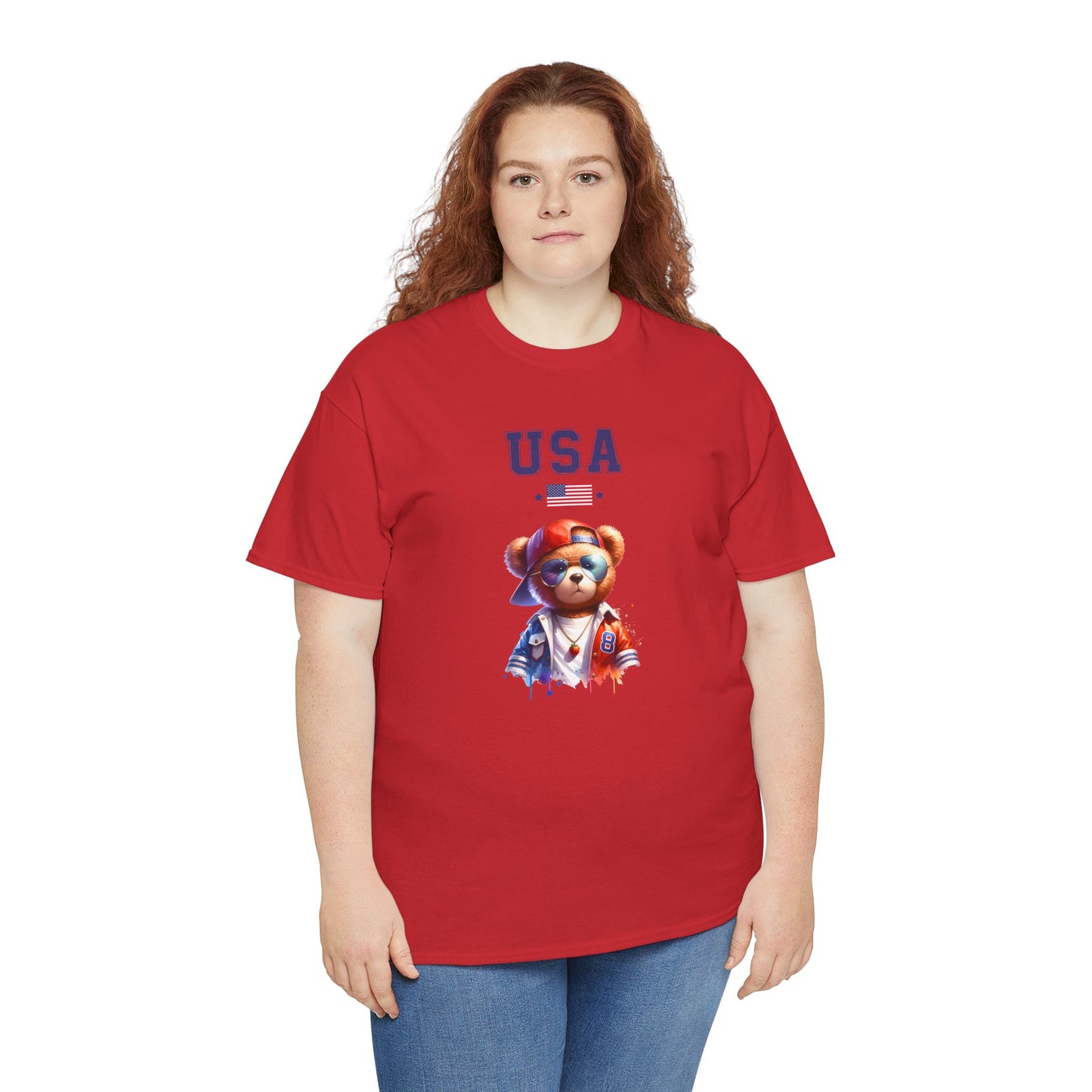 Princess Grace  TEAM USA  Unisex Heavy Cotton Tee
