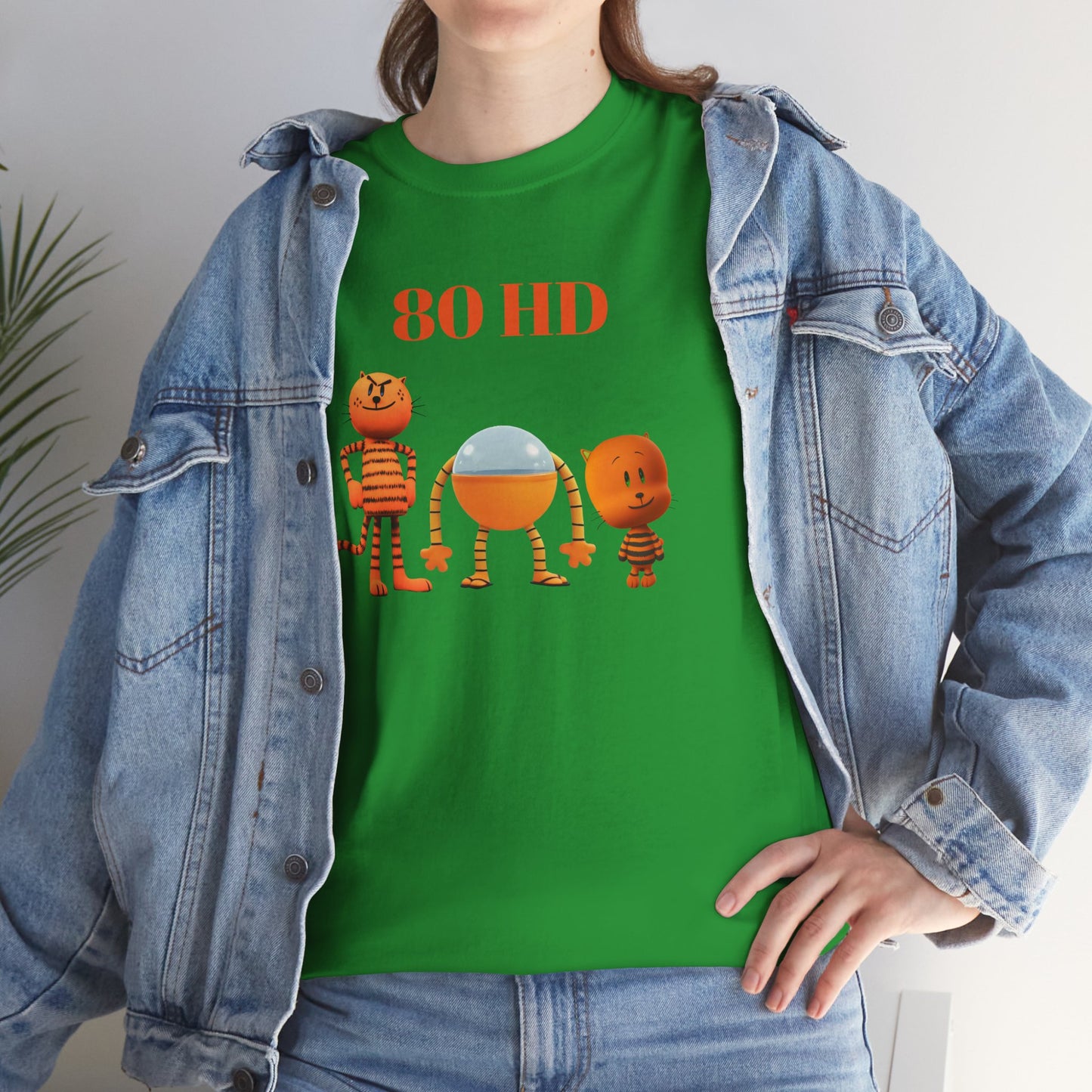 Princess Grace  Cartoon Animal Unisex Heavy Cotton Tee  80 HD Design