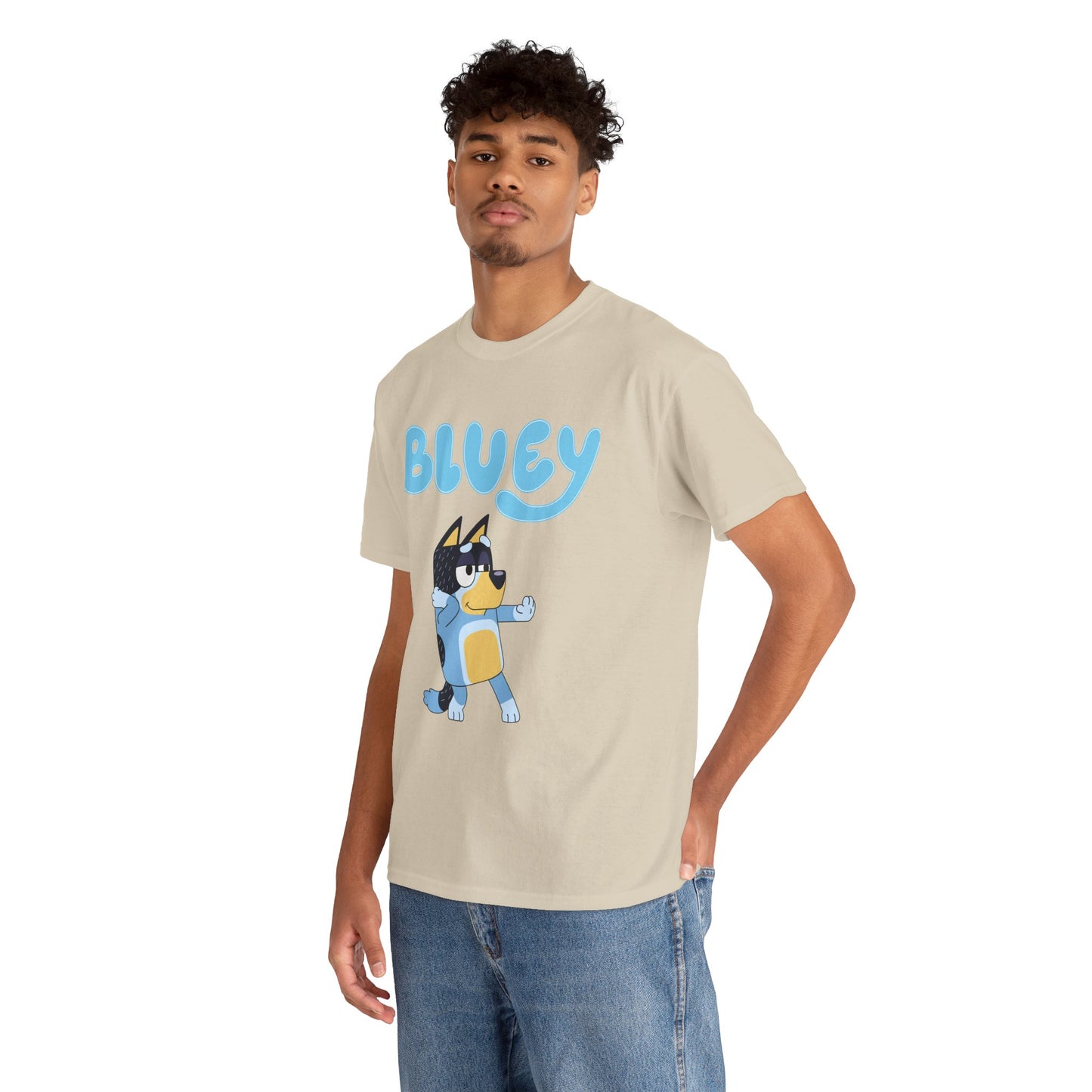 Princess Grace  Bluey Unisex Heavy Cotton Tee  Fun & Playful Kids Shirt