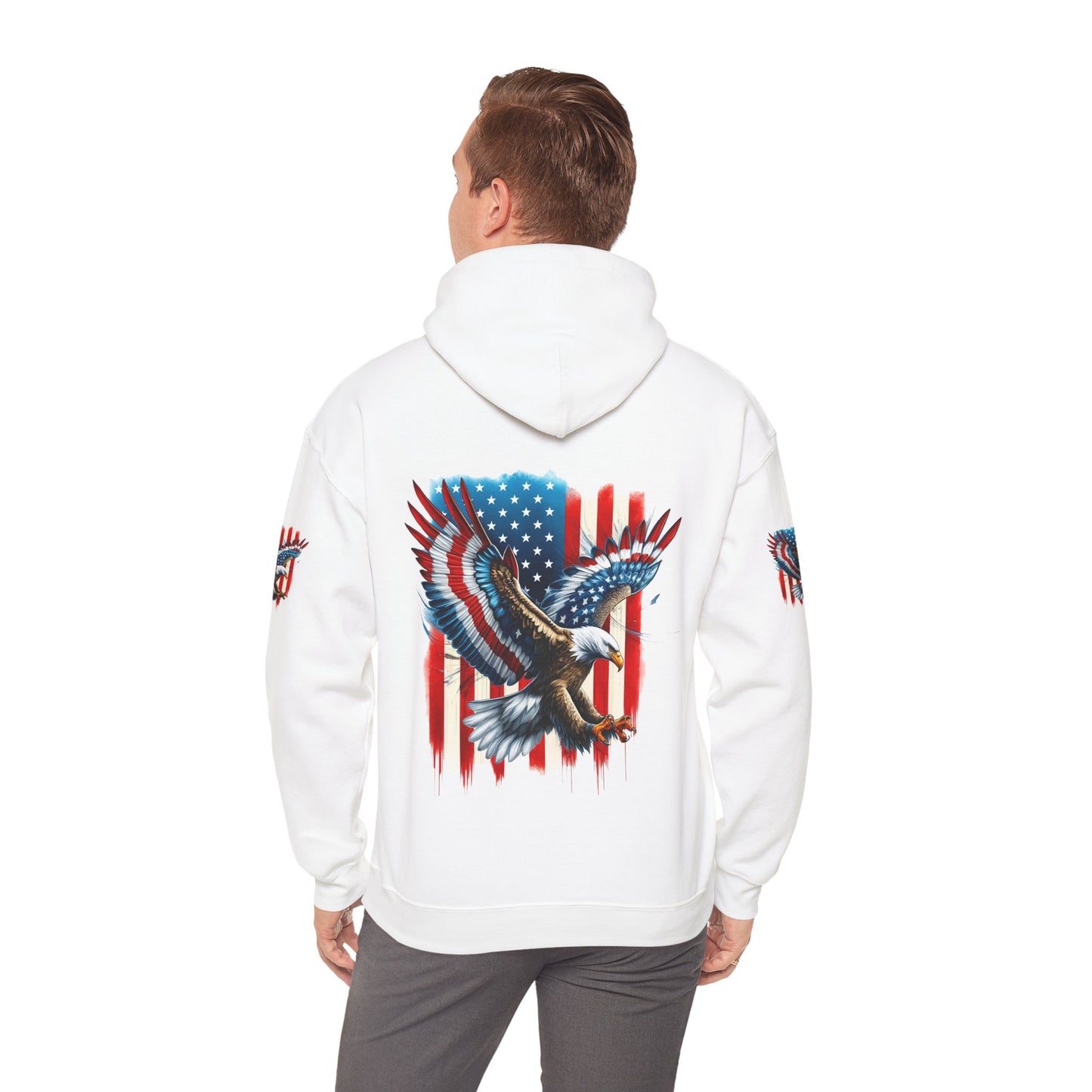 Princess Grace Patriotic Unisex Heavy Blend Hooded Sweatshirt