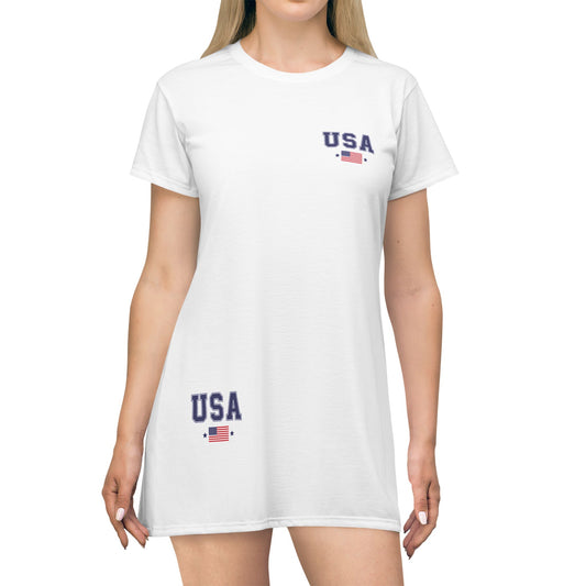 Princess Grace  TEAM USA  T-Shirt Dress
