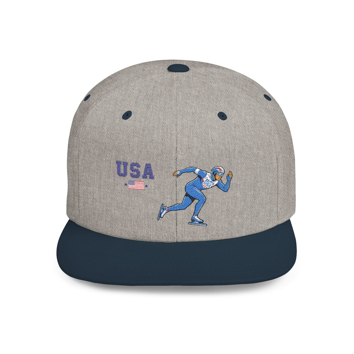 Princess Grace  TEAM USA  Flat Bill Snapback Hat
