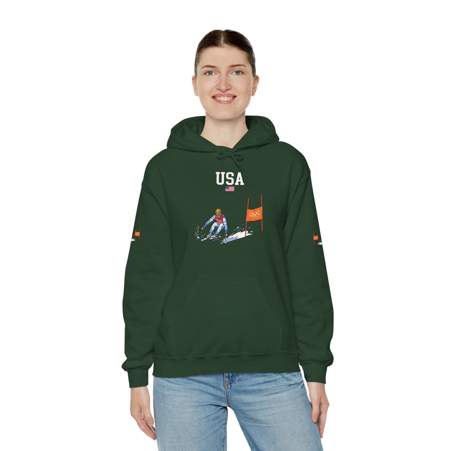 Princess Grace  TEAM USA  Unisex Heavy Blend  Hooded Sweatshirt