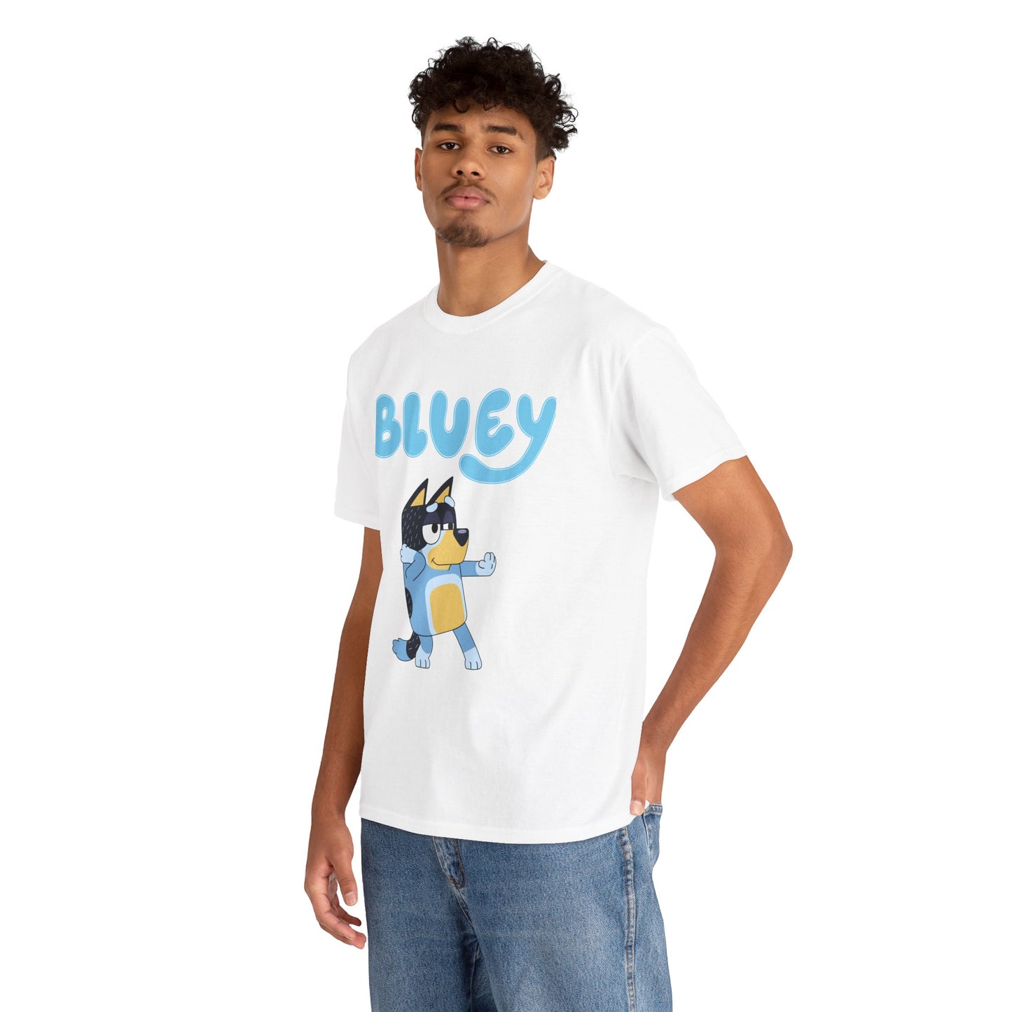 Princess Grace  Bluey Unisex Heavy Cotton Tee  Fun & Playful Kids Shirt