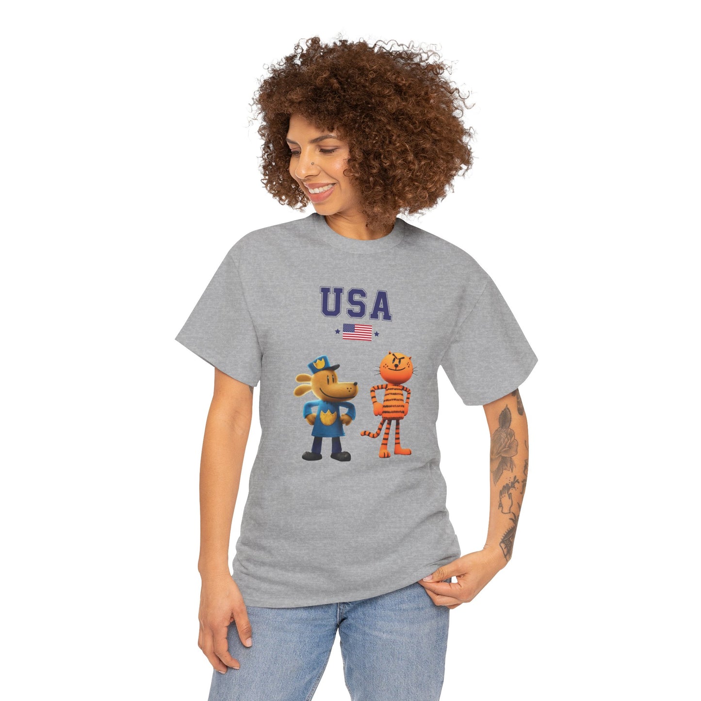 Princess Grace  TEAM USA  Unisex Heavy Cotton Tee