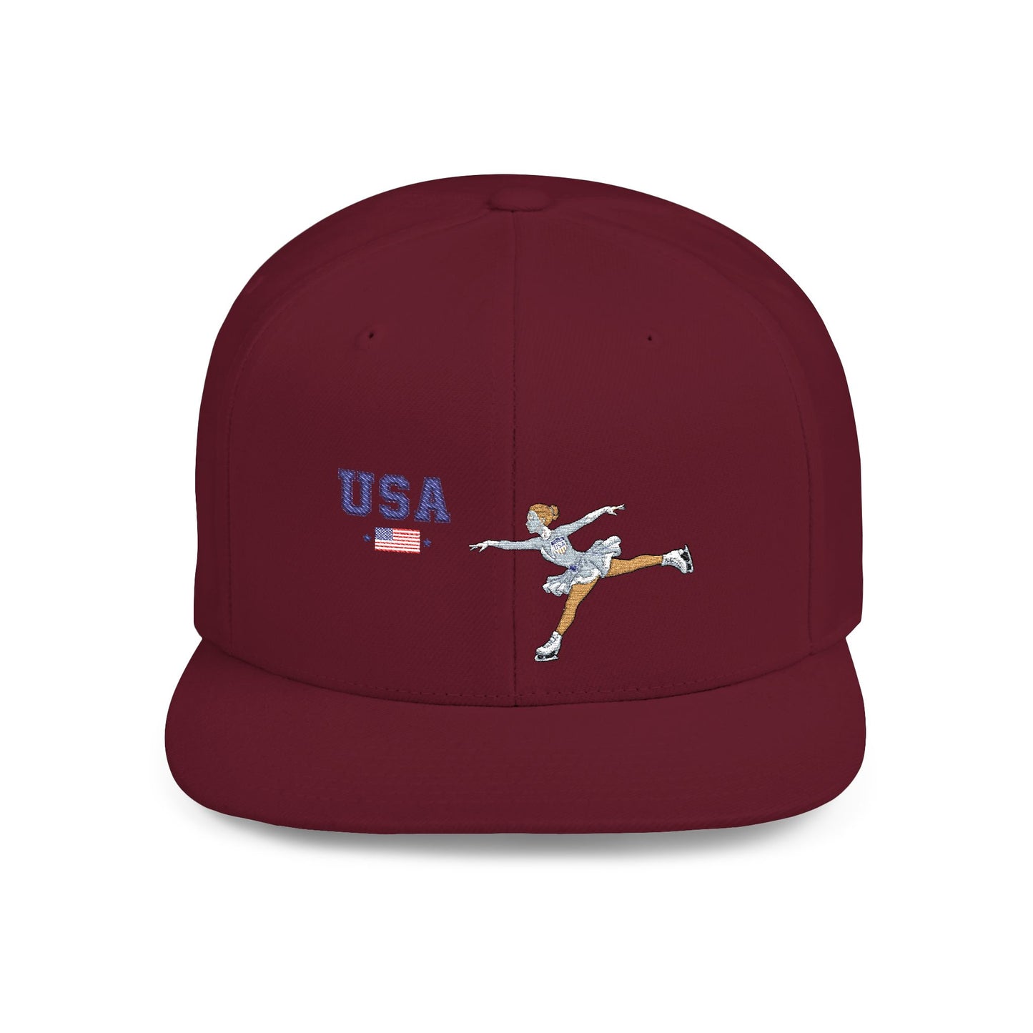 Princess Grace  TEAM USA  Flat Bill Snapback Hat