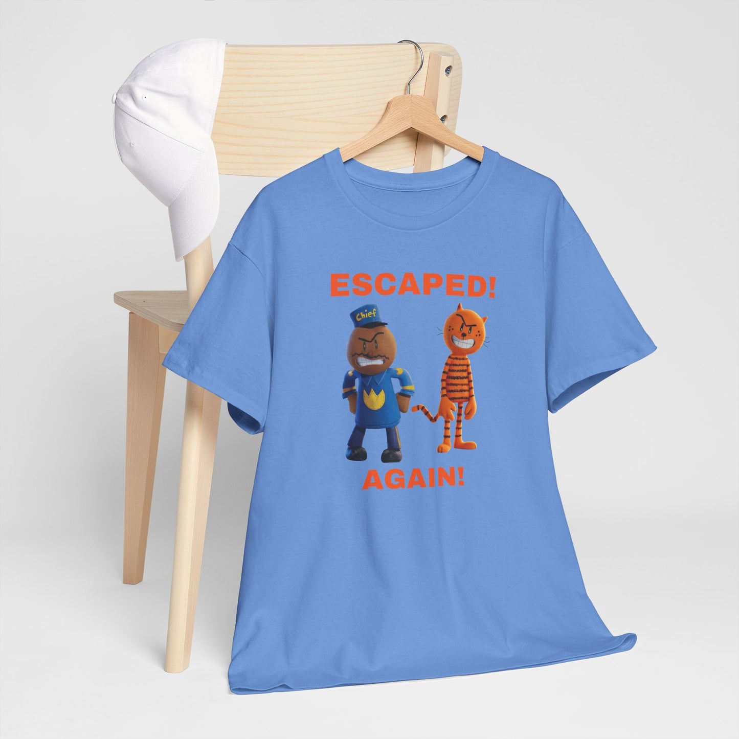 Princess Grace  Humorous Escaped Again Unisex Heavy Cotton Tee