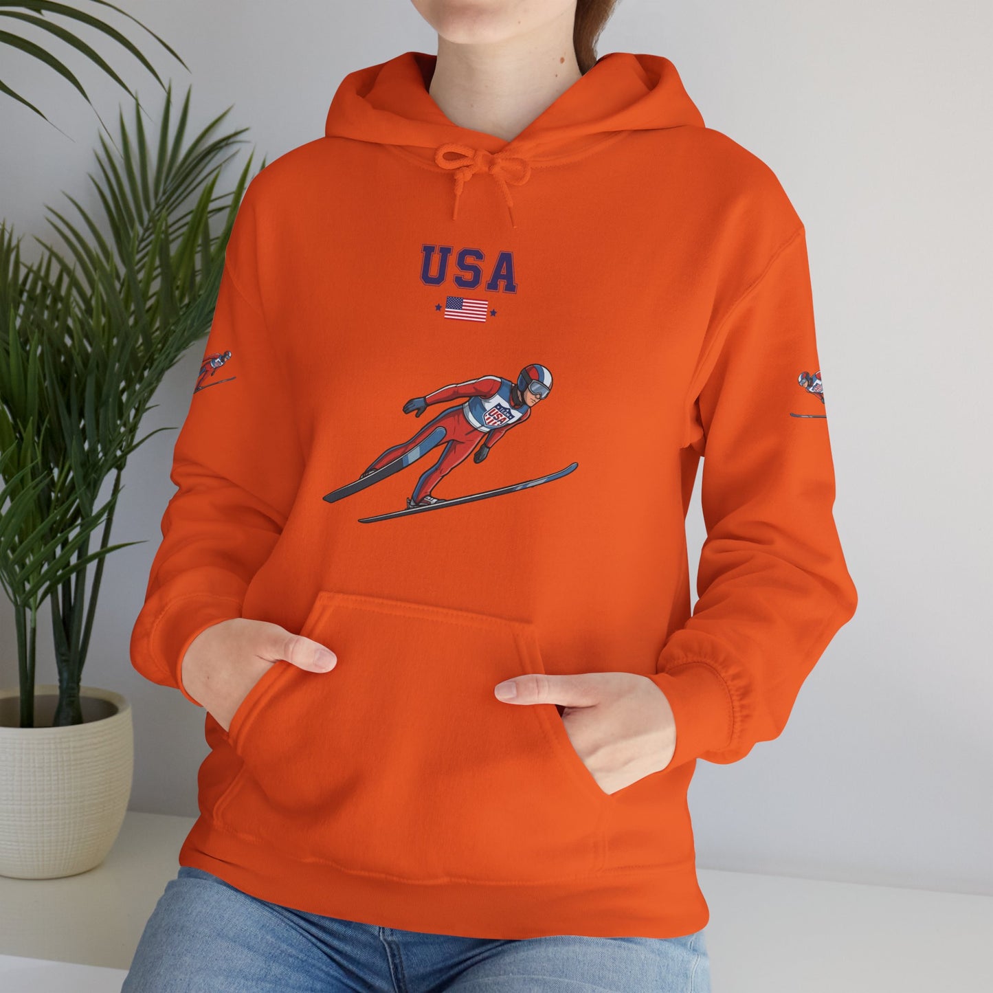 Princess Grace  TEAM USA  Unisex Heavy Blend Hooded Sweatshirt