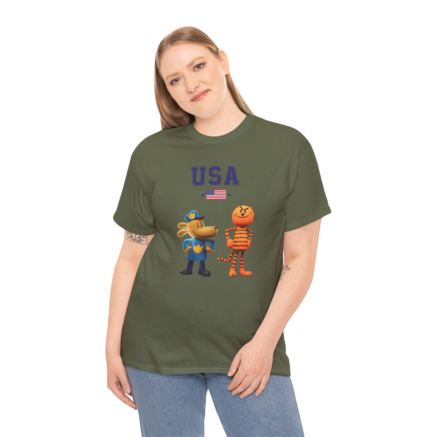 Princess Grace  TEAM USA  Unisex Heavy Cotton Tee