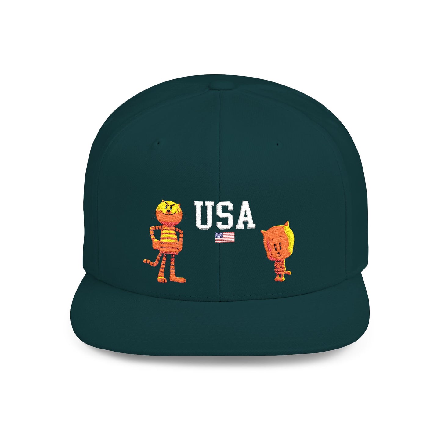 Princess Grace  TEAM USA  Flat Bill Snapback Hat
