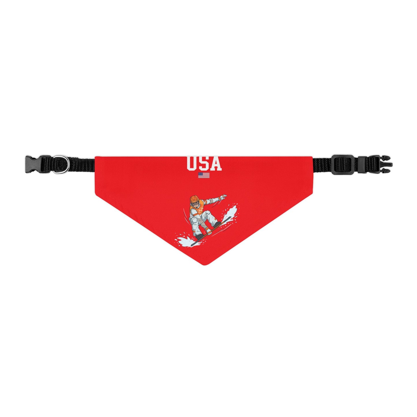 Princess Grace  TEAM USA  Pet Bandana Collar