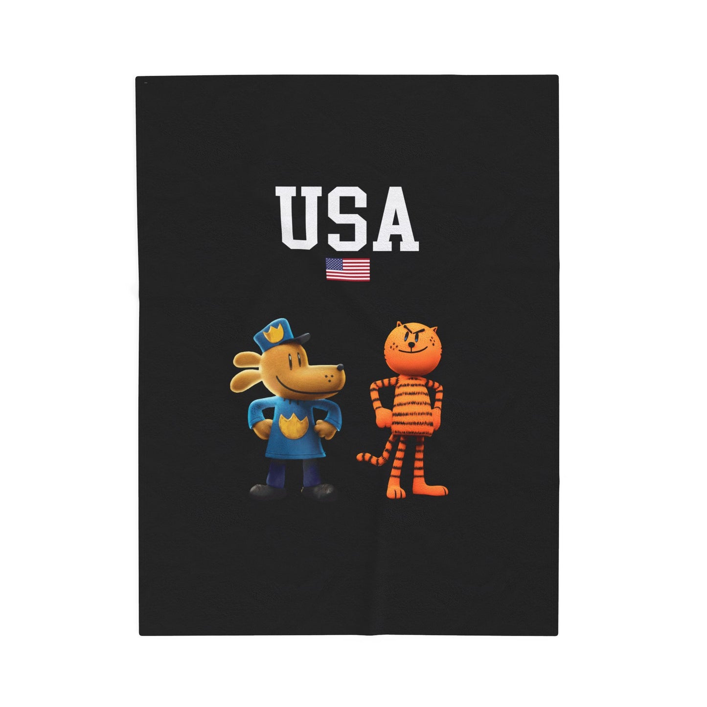 Princess Grace  TEAM USA  Velveteen Plush Blanket