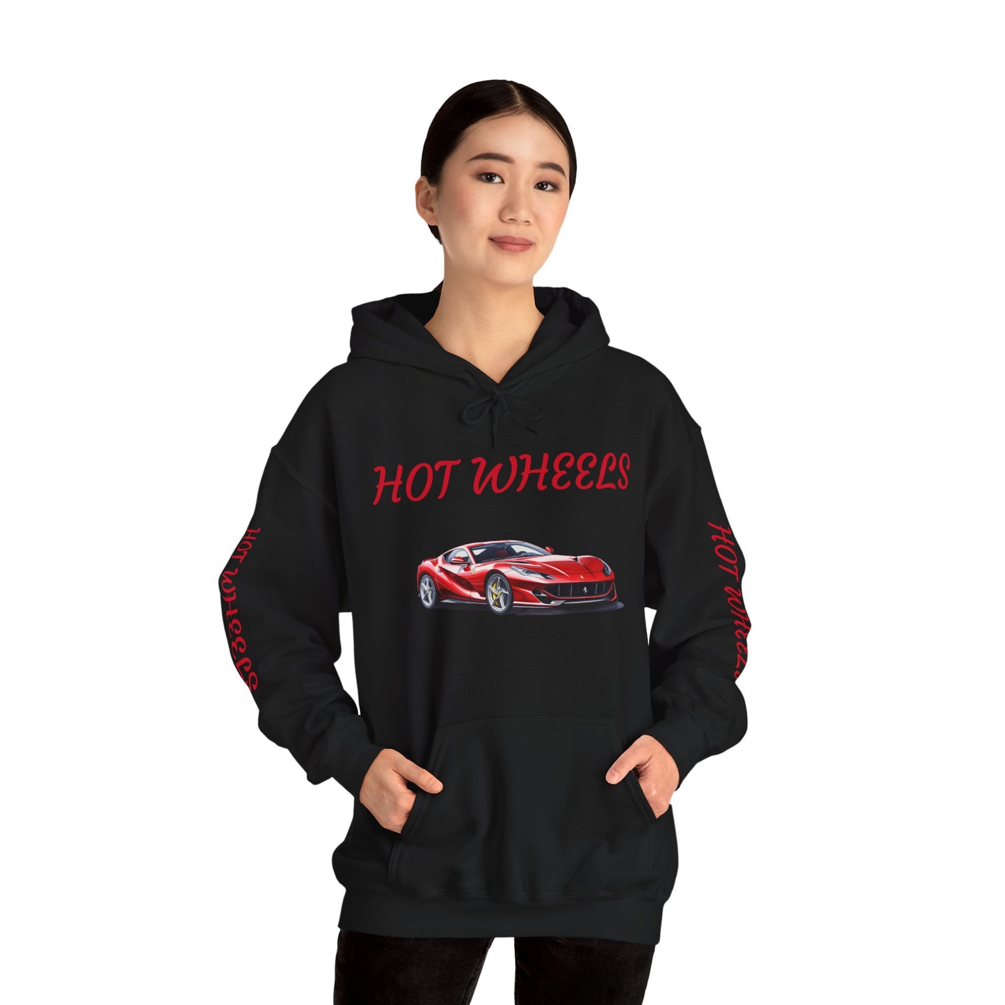 Princess Grace  Hot Wheels Unisex Hooded Sweatshirt  Car Enthusiast Apparel