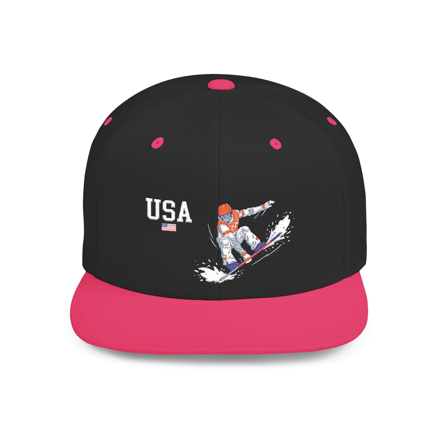 Princess Grace  TEAM USA  Flat Bill Snapback Hat