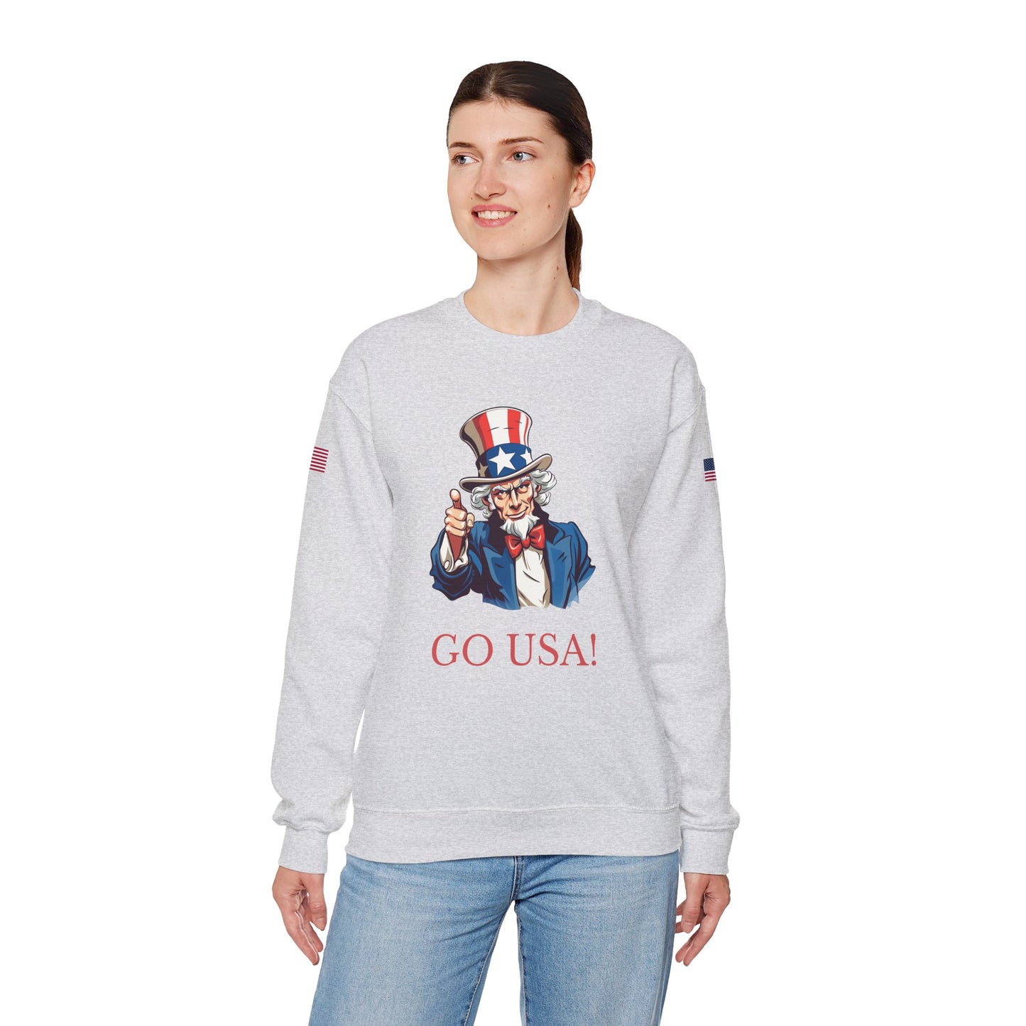 Princess Grace TEAM USA Unisex Heavy Blend Crewneck Sweatshirt