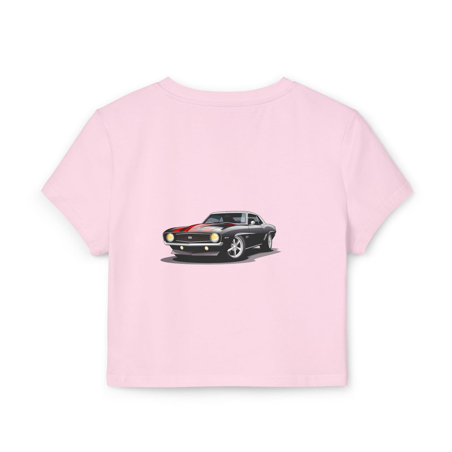 Princess Grace  Retro Hot Wheels Women's Baby Tee Perfect for Car Lovers & Everyday Style