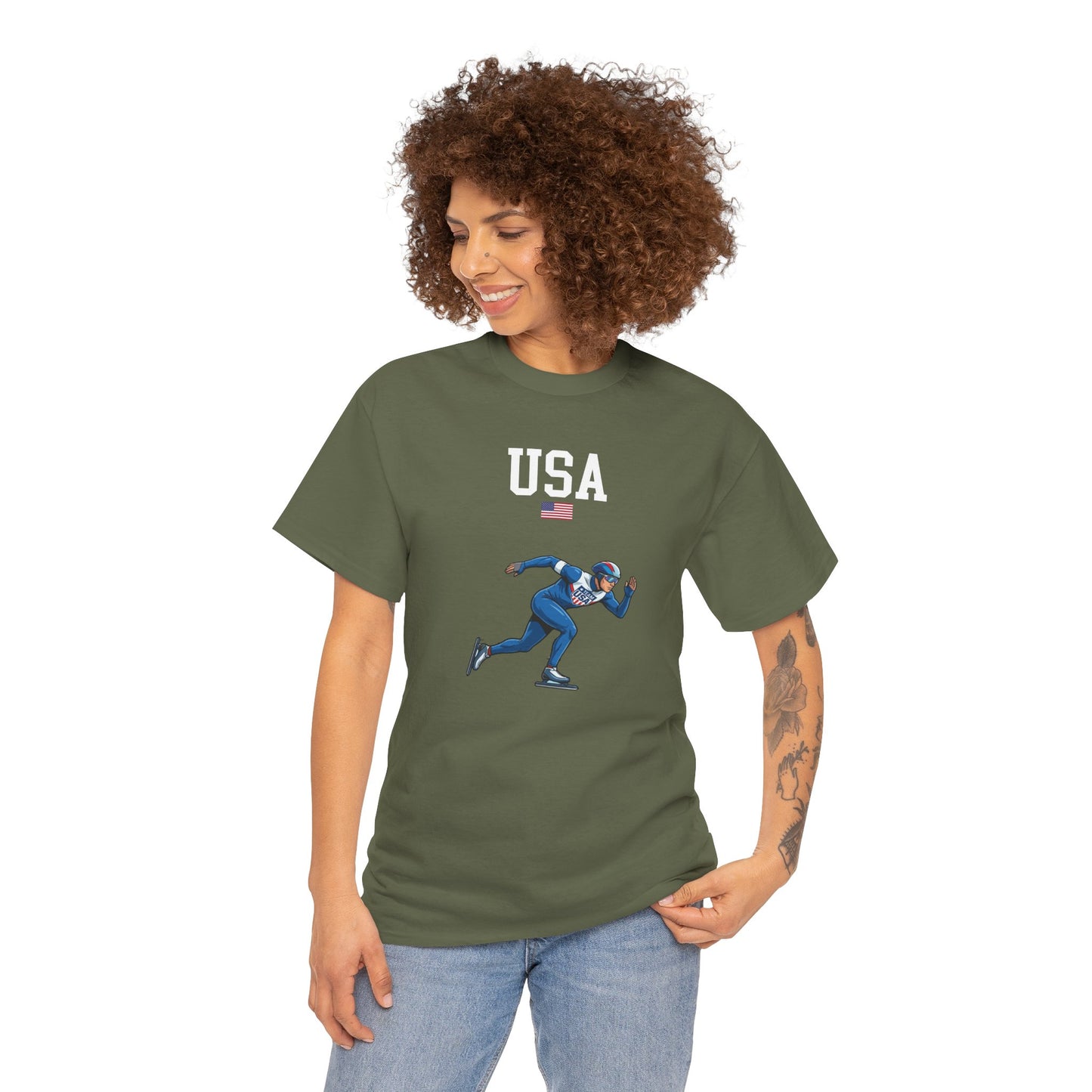Princess Grace  TEAM USA  Unisex Heavy Cotton Tee