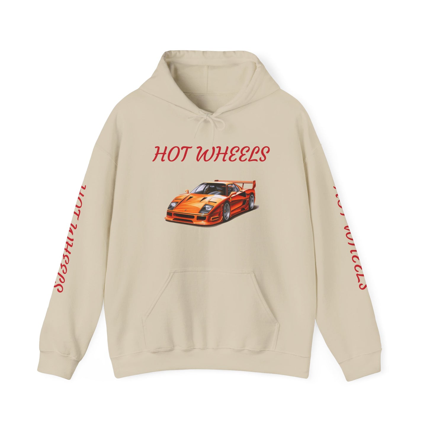 Princess Grace  Hot Wheels Unisex Heavy Blend Hooded Sweatshirt  Retro Racing Style