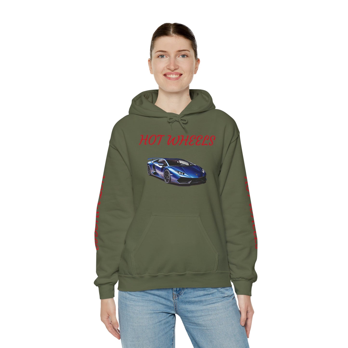 Princess Grace  Hot Wheels Unisex Heavy Blend Hoodie  Cool Car Graphic Sweatshirt for Auto Enthusiasts