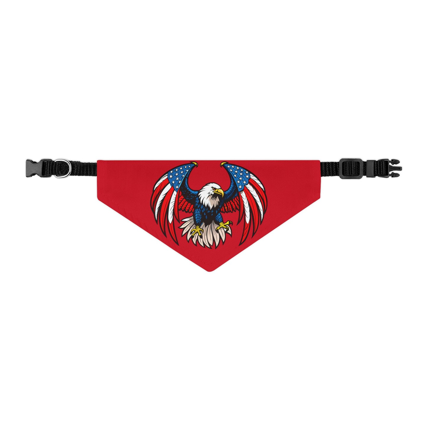 Princess Grace  Patriotic Eagle Pet Bandana Stylish Dog Collar for Independence Day Celebrations