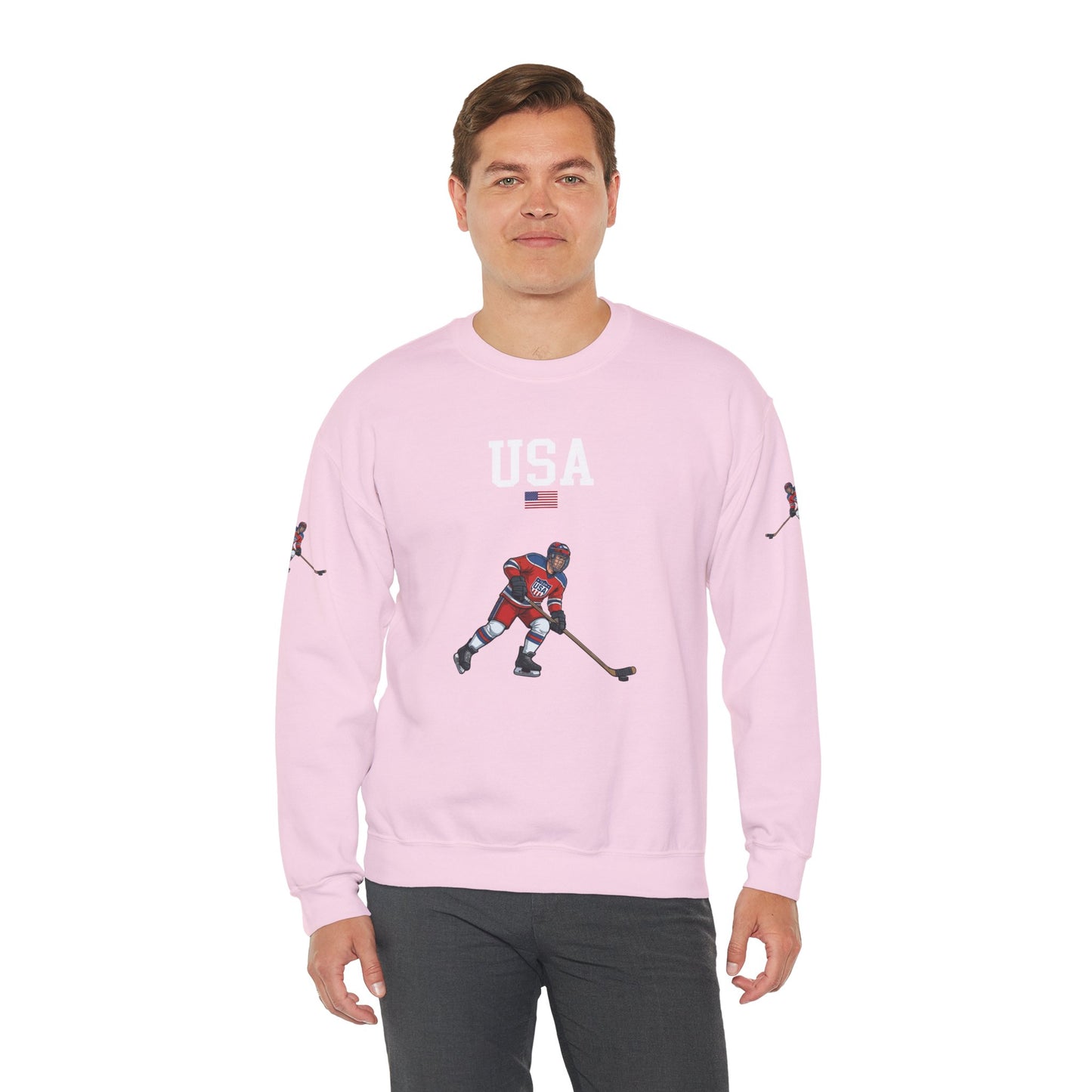 Princess Grace  TEAM USA  Unisex Heavy Blend Crewneck Sweatshirt