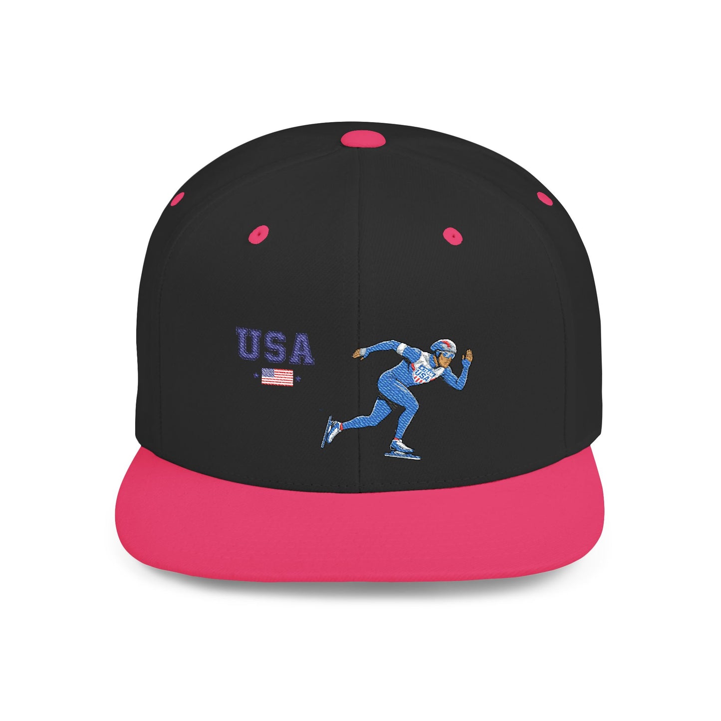 Princess Grace  TEAM USA  Flat Bill Snapback Hat