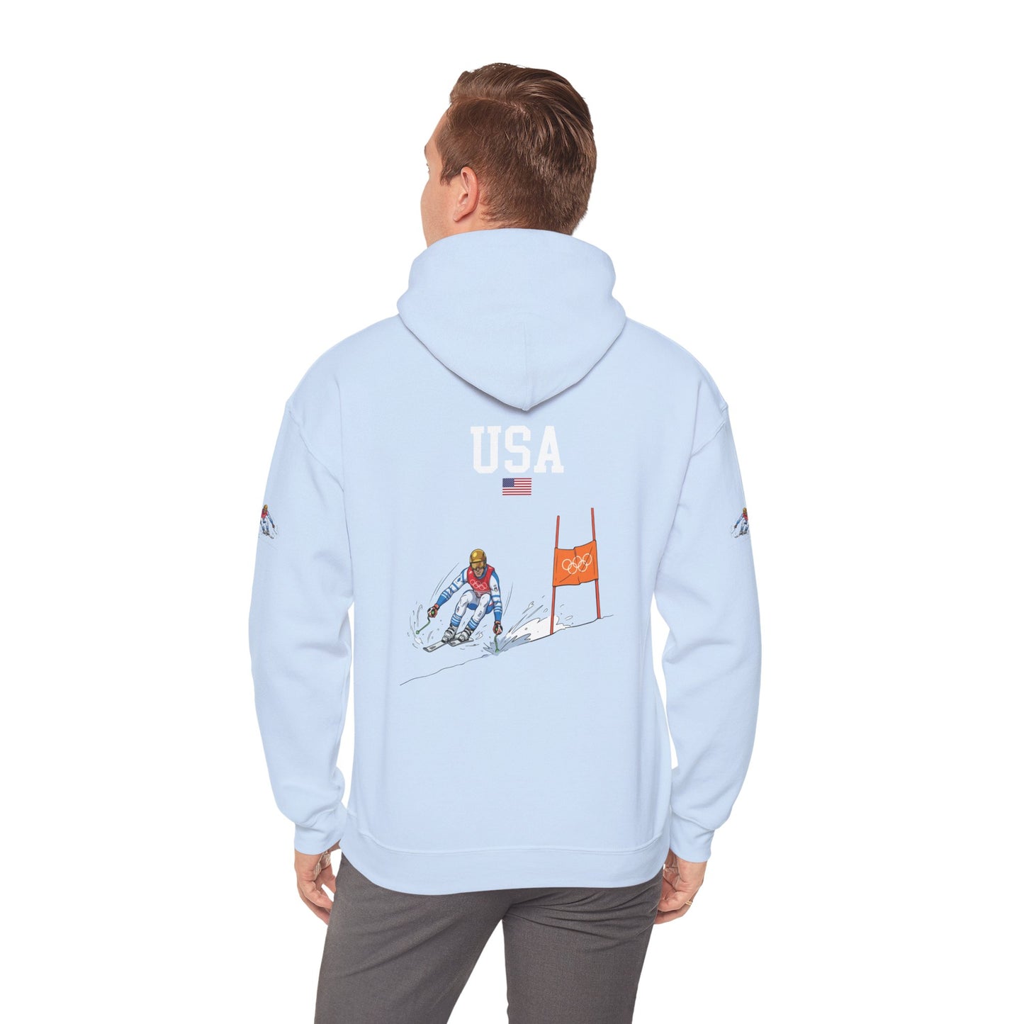 Princess Grace  TEAM USA  Unisex Heavy Blend  Hooded Sweatshirt