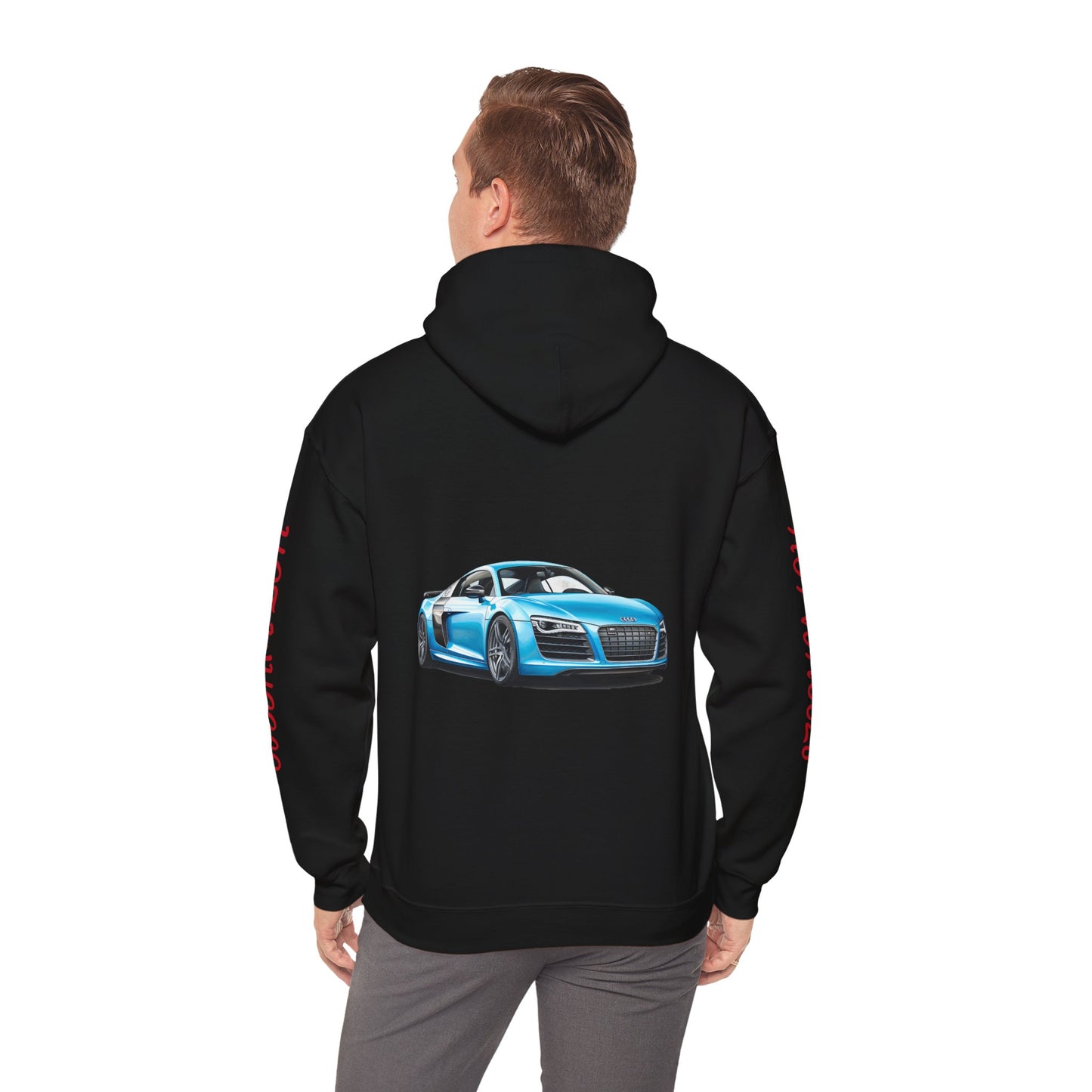 Princess Grace Hot Wheels Unisex Heavy Blen Hooded Sweatshirt Sporty Car Design Perfect for Car Enthusiasts