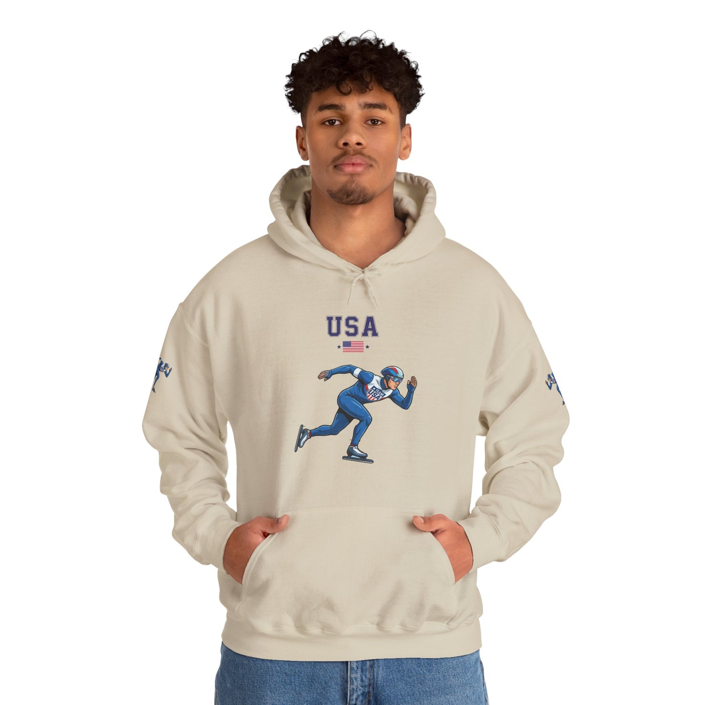 Princess Grace  TEAM USA  Unisex Heavy Blend Hooded Sweatshirt