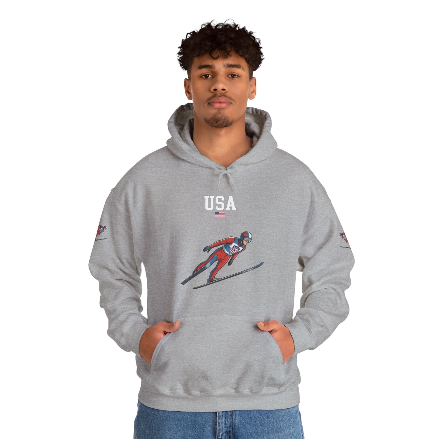 Princess Grace  TEAM USA  Unisex Heavy Blend Hooded Sweatshirt