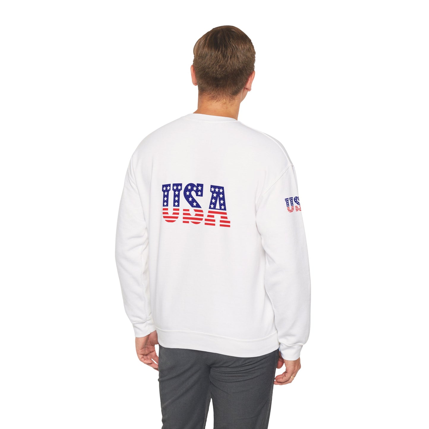 Princess Grace  TEAM USA Unisex Crewneck Sweatshirt Perfect for Independence Day Casual Wear