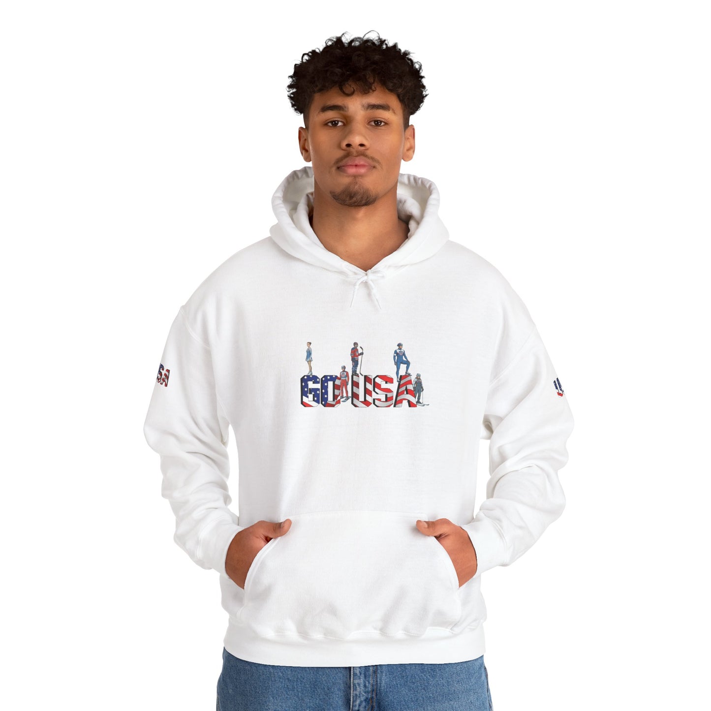 Princess Grace  TEAM USA  Unisex Heavy Blend  Hooded Sweatshirt