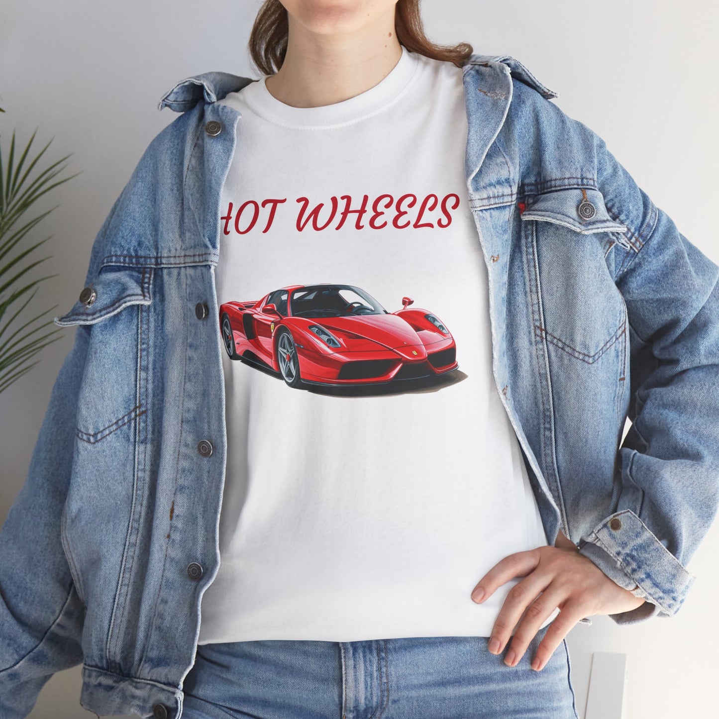 Princess Grace  Hot Wheels Unisex Heavy Cotton Tee Perfect for Car Enthusiasts