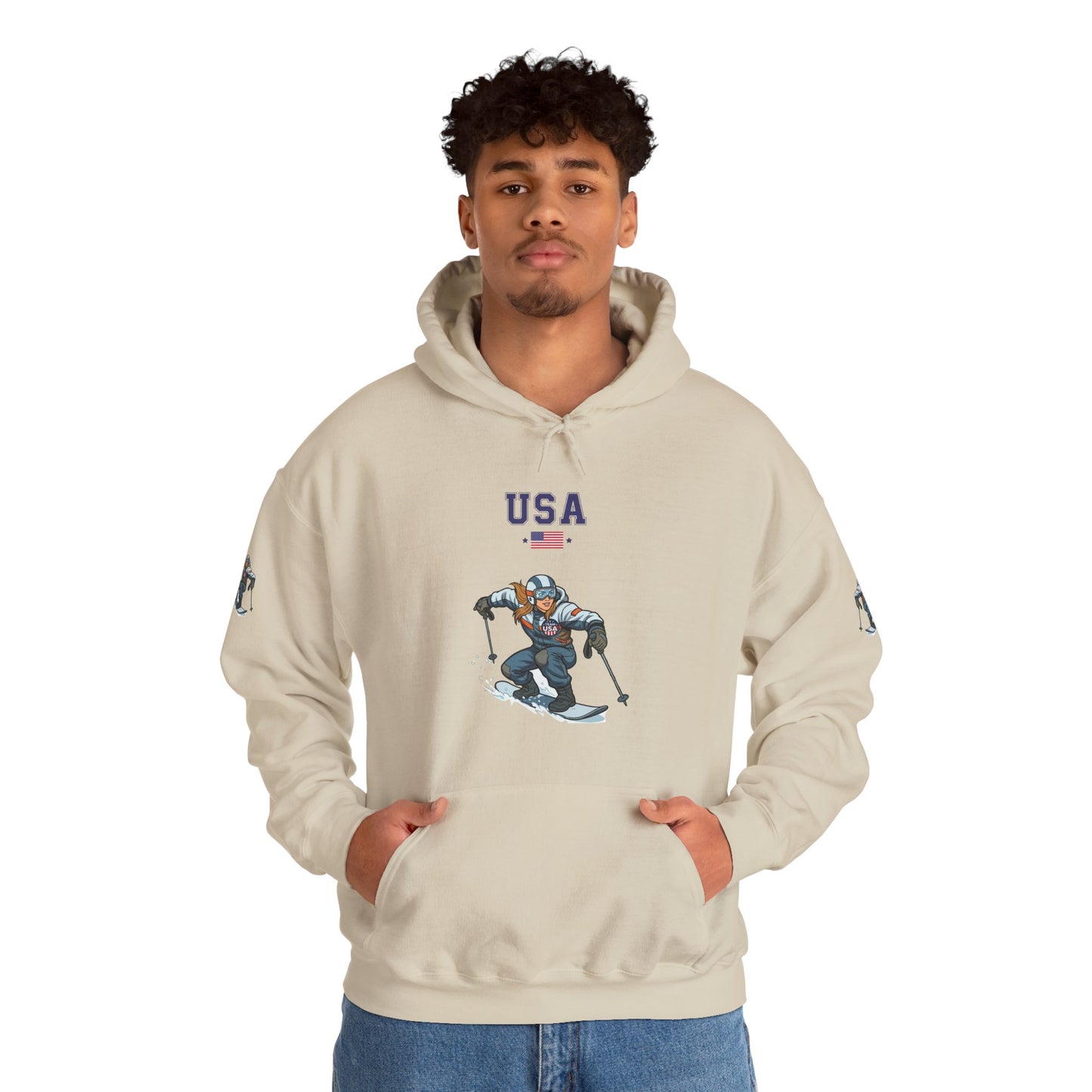 Princess Grace  TEAM USA  Unisex Heavy Blend Hooded Sweatshirt