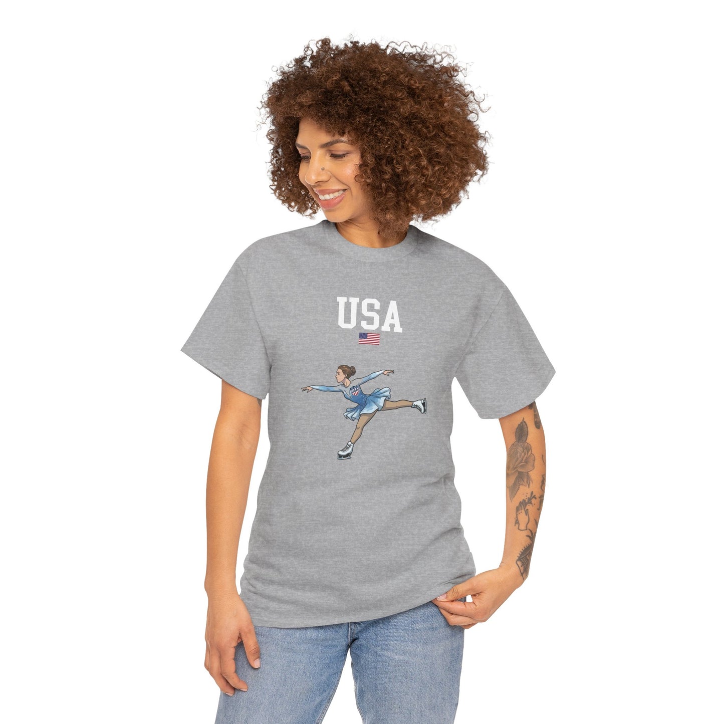 Princess Grace  TEAM USA  Unisex Heavy Cotton Tee
