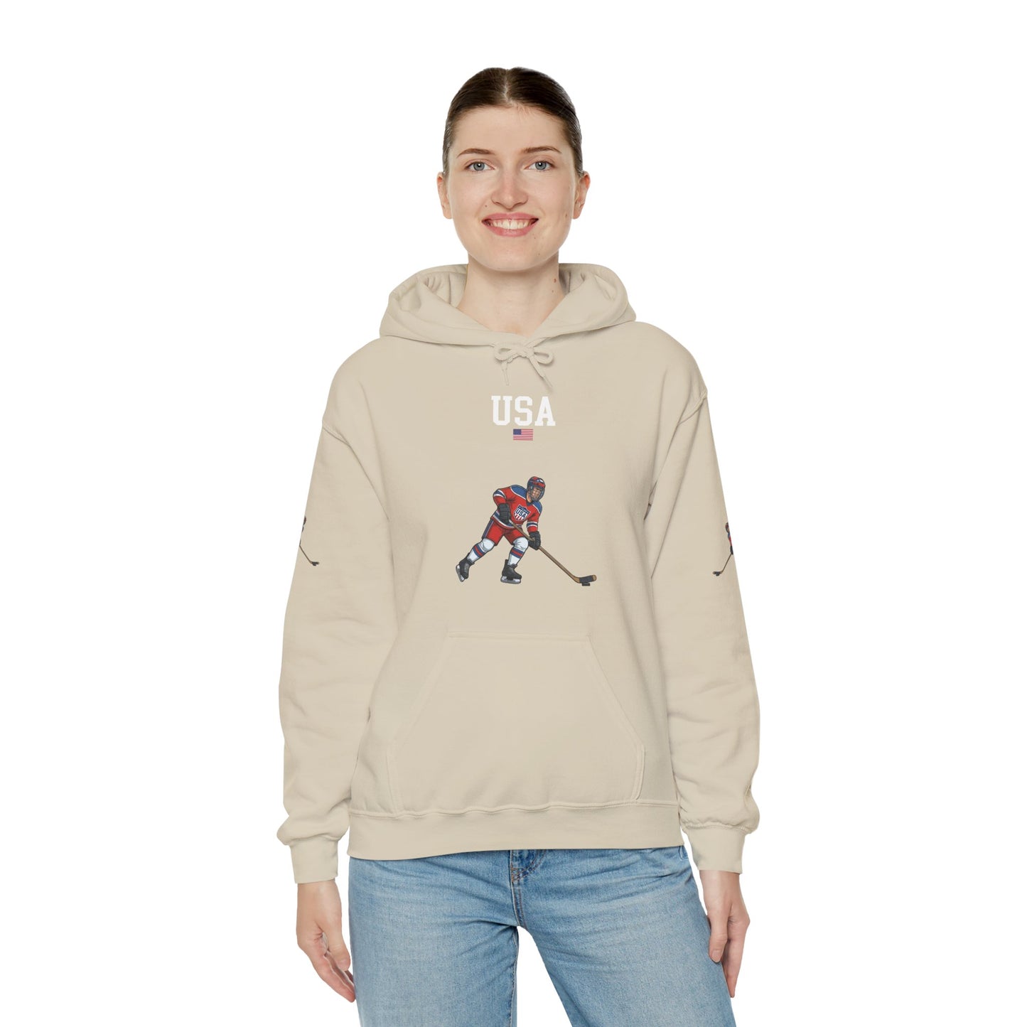 Princess Grace  TEAM USA  Unisex Heavy Blend Hooded Sweatshirt