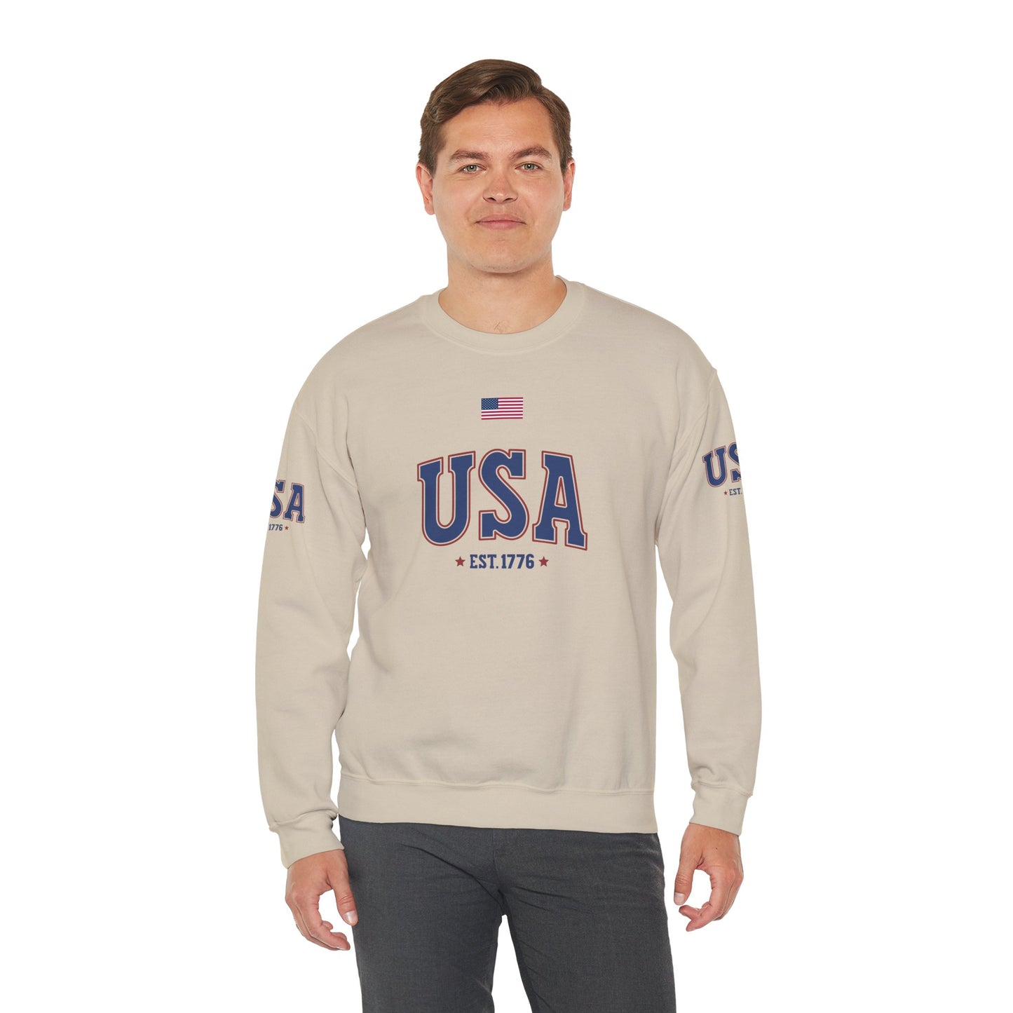 Princess Grace  TEAM USA  Unisex Heavy Blend Crewneck Sweatshirt