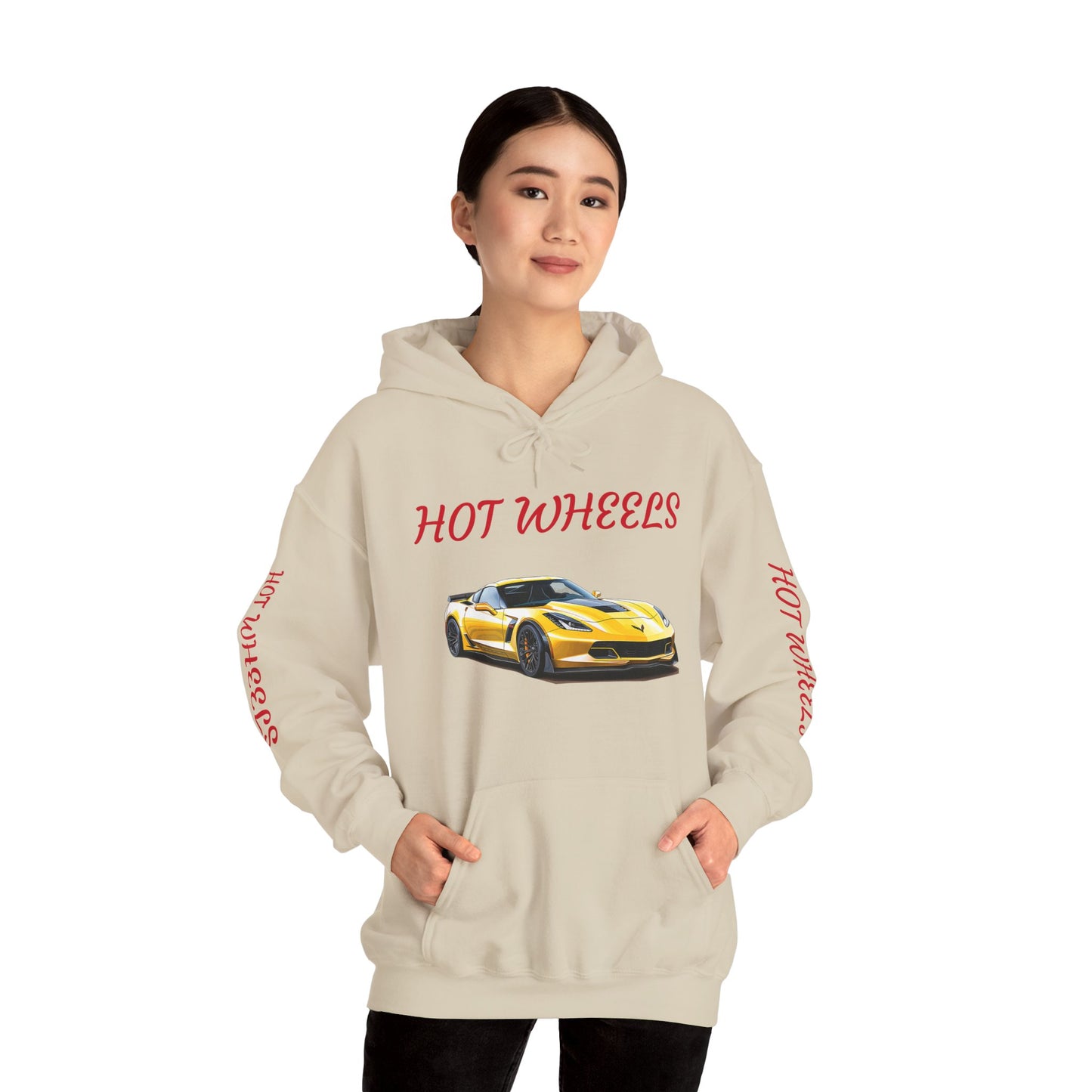 Princess Grace  Hot Wheels Unisex Hoodie Retro Car Style Sweatshirt for Car Enthusiasts