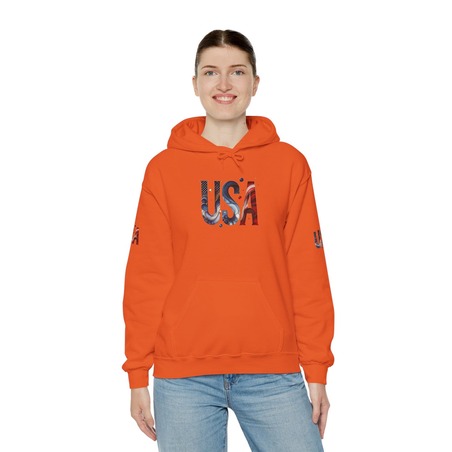 Princess Grace  TEAM USA  Unisex Heavy Bled   Hooded Sweatshirt