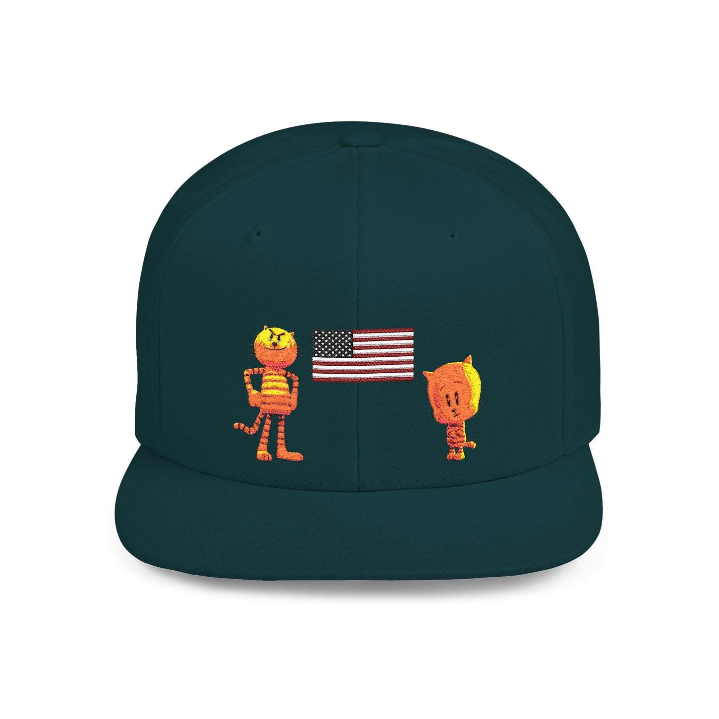 Princess Grace  TEAM USA  Flat Bill Snapback Hat
