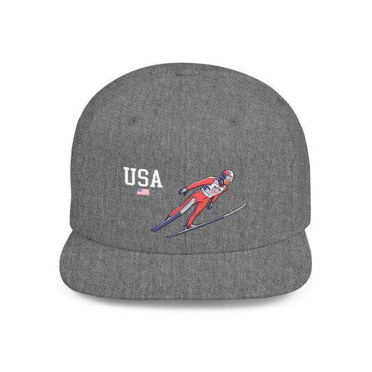 Princess Grace  TEAM USA  Flat Bill Snapback Hat