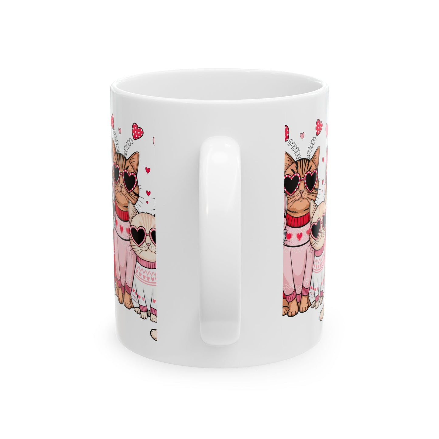 Princess Grace  Cute Cat Lovers Ceramic Mug   11oz & 15oz  Valentine's Day Gift