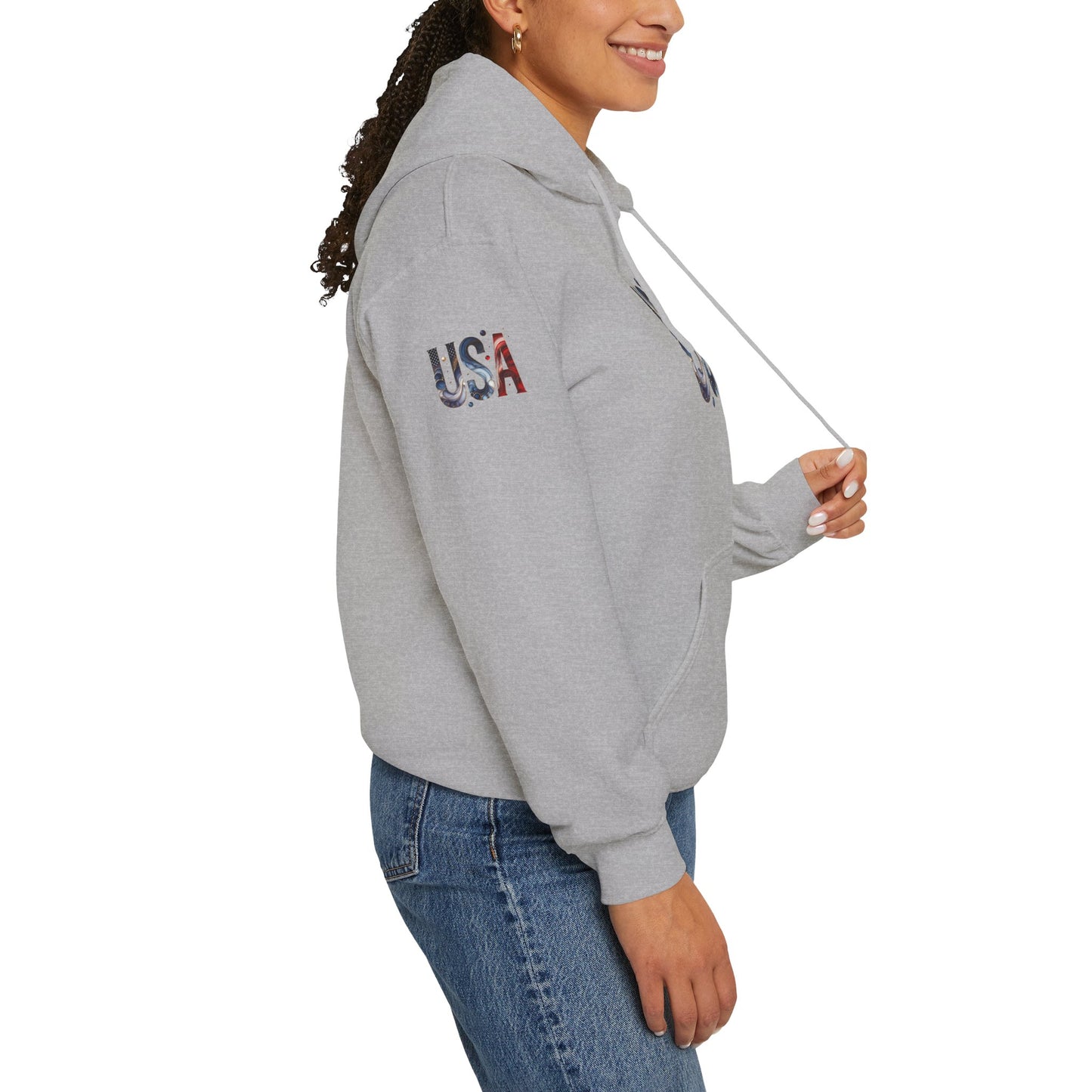 Princess Grace  TEAM USA  Unisex Heavy Bled   Hooded Sweatshirt