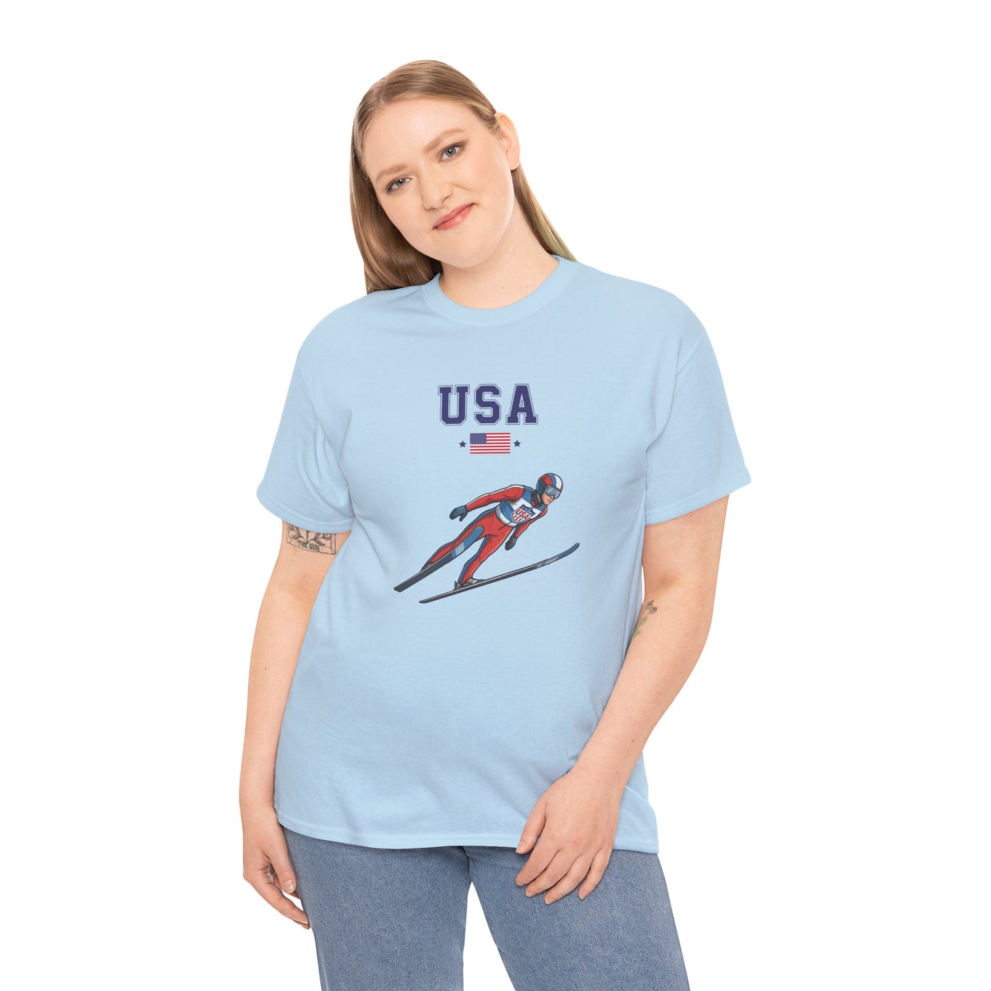 Princess Grace  TEAM USA  Unisex Heavy Cotton Tee