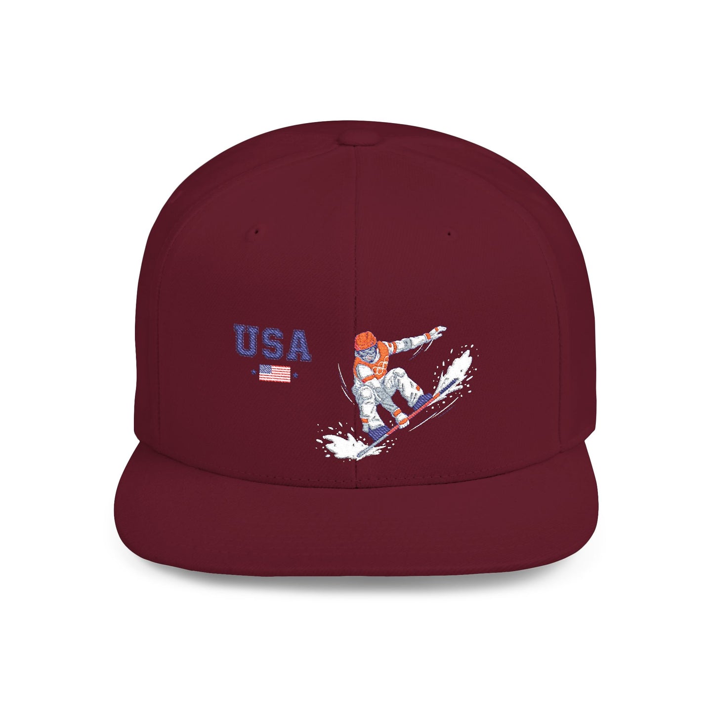 Princess Grace  TEAM USA  Flat Bill Snapback Hat
