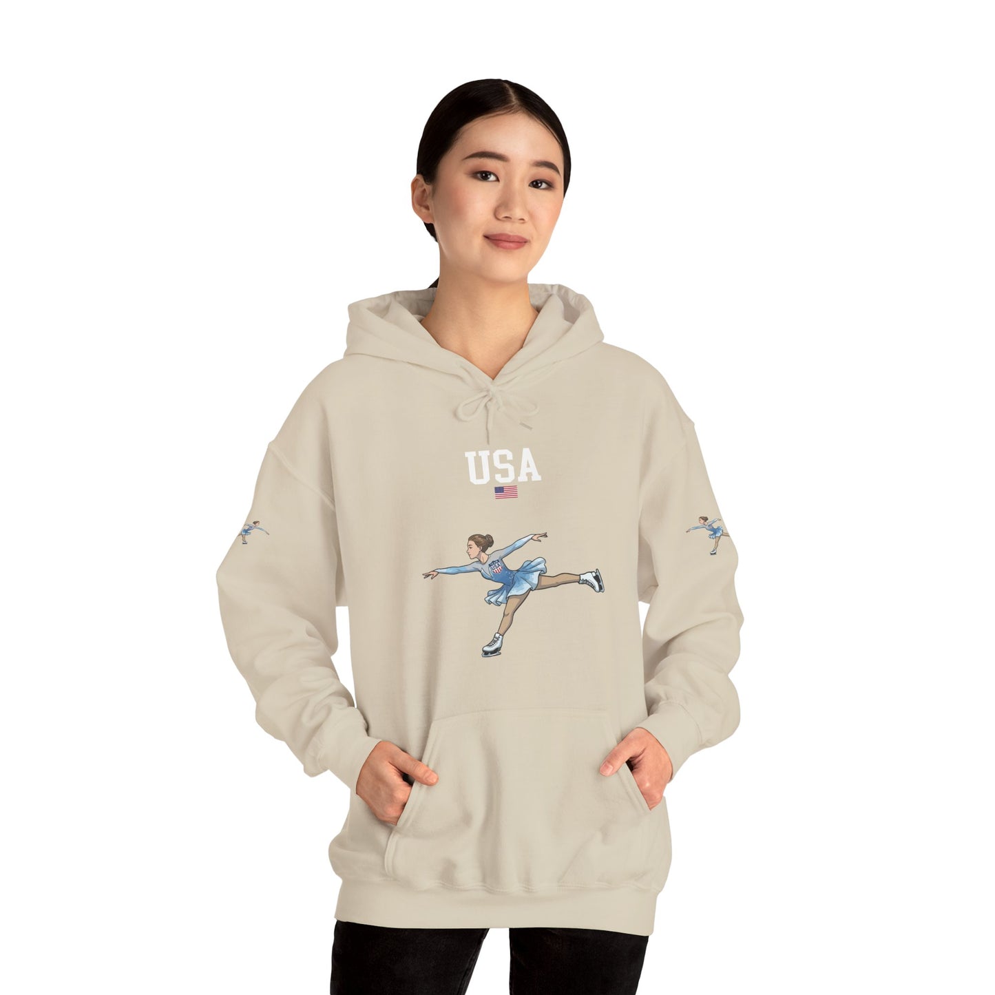 Princess Grace  TEAM USA  Unisex Heavy Blend Hooded Sweatshirt