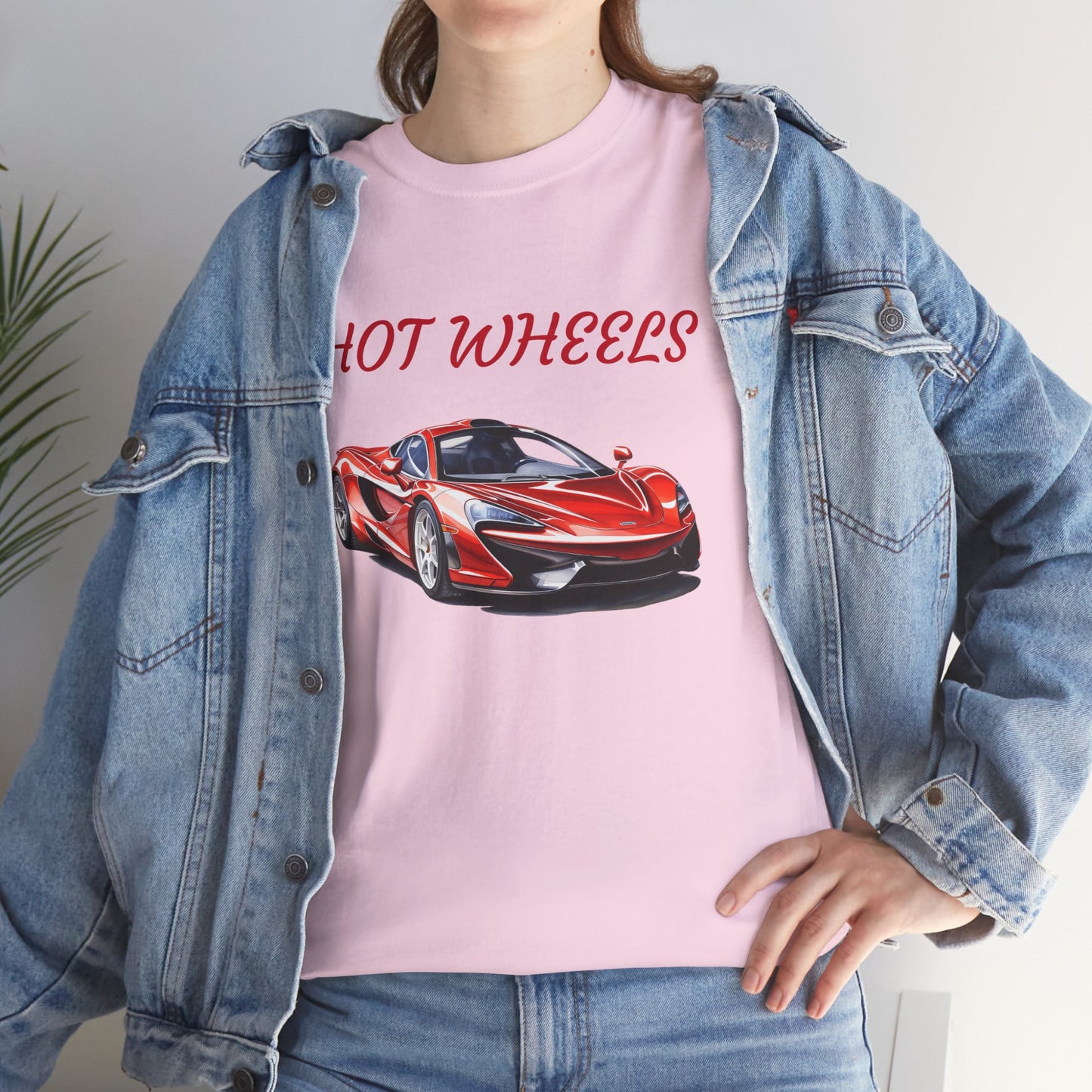 Princess Grace  Hot Wheels Car Graphic Unisex Heavy Cotton Tee